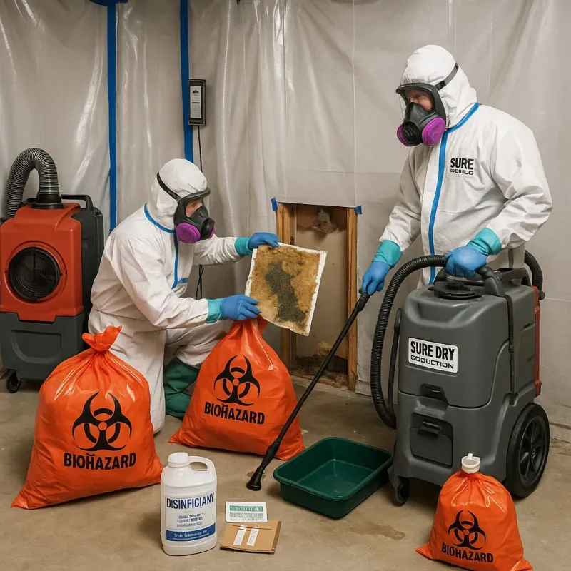 Contaminated Water Handling Protocols process in Acushnet Center, MA